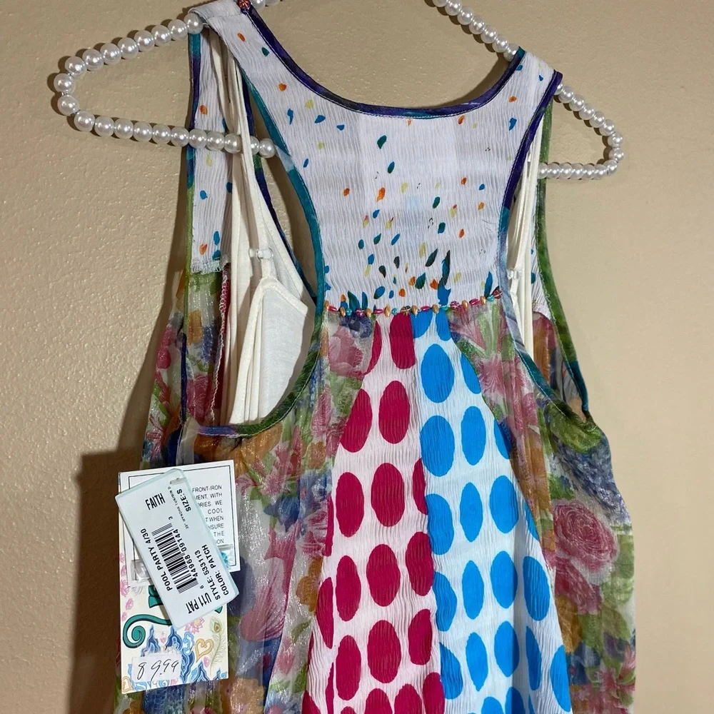 Faith Pool Party “Wyndha” tunic size small - Picture 5 of 6